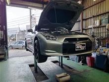 Ｒ３５ 極上車をオイル交換！