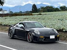 ミニ修理中　GT3タイヤ交換