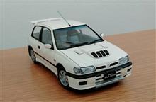 ハセガワ製1/24スケール、日産パルサーGTI-Rで・き・た〜。