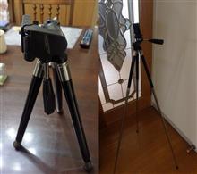 コンデジ用に軽量小型の三脚を買いました。