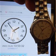 SEIKO DOLCE 年差時計の精度