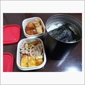 長男の弁当作った〜
