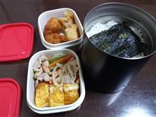 長男の弁当作った〜