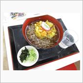 朝食のお蕎麦