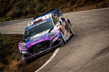 （WRC）第12戦のラリーRACC-ラリー・デ・エスパーニャ Day2