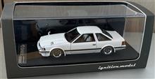 レアな1/43イグニッションモデルの初代ソアラ前期型です♪