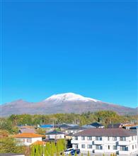 車窓から　浅間山