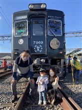 孫を連れて「南海電車まつり2022」に行ってきました　(≧▽≦)