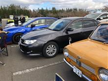 今シーズン最後のモエレは、北海道スバルオーナーズクラブと86BRZと赤黒で