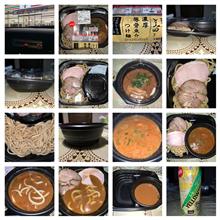 中華そば・とみ田・濃厚豚骨魚介つけ麺＋-196℃レモンスカッシュ・イエローショット。