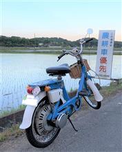 リトルホンダのリアホイール交換