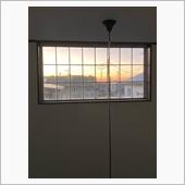 今日の日の出まえ☀️