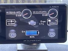 太陽光充電 満充電SOC=83%