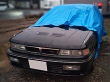 ギャラン雨漏り！