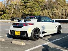 朝日峠駐車場まで試走