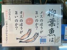 メスのほうが旨いのか？ オスのほうが旨いのか？ 日本一旨い釧路の柳葉魚を勝手定食で食す(柿田商店)