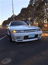 スカイラインクーペ のエンジンルーム少し掃除✨