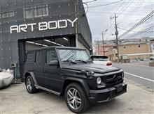 前型ゲレンデ　G63　マットブラック　フルラッピングです！ 