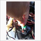 車載無線用の分電盤ヒューズ切れ