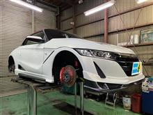 朝イチ Ｓ６６０ 下回り＆タイヤハウス内洗浄！