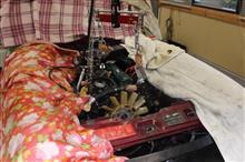 engine tranny 積み込み