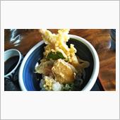 かず丸うどん（津山市）海老天 ...