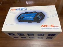 インカム(FODSPORTS M1-S Plus)装着してみた！