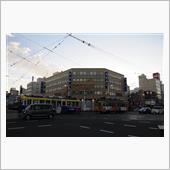 路面電車のある風景