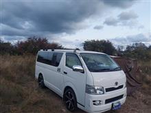 週末車中泊。