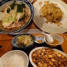 四川飯店で慰労会