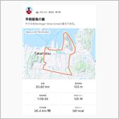 【自転車】早朝屋島の麓