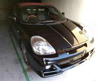 MR-S車庫へ