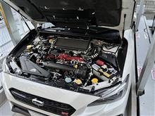 冷却水キャップの静電気を測りました