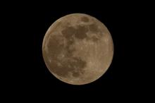 Another the moon from Yamashita Park(12/9)