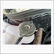 W201 ベンツの水漏れ修理