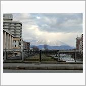 今日の岩手山。