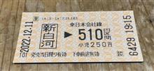福島旅行−久々のきっぷ