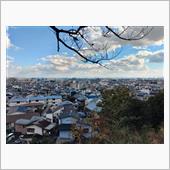 雨があがったので