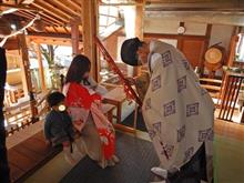 孫娘のお宮参り　(^^♪