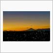桜木町からながめた富士山 