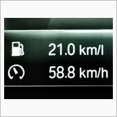伸び悩み 21.0km/l