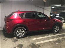 CX-5の車検でした。