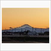 富士山の雪の舞い上がり・・・