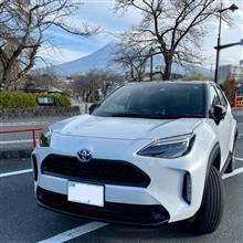 PJ10ヤリクロで トコトコ🚗 〜 笠雲と冠雪と富士山と🗻