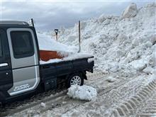 排雪日記５回目　延べ6往復