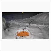 朝から除雪
