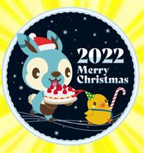 クリスマスバッジ2022