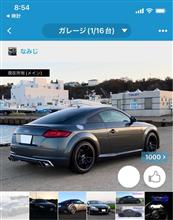アウディTTで1,000イイね👍ありがとうございます🎶