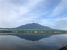 今年の富士山（逆さ富士編）