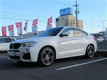 メンテナンスは大事..BMW X4 エンジンオイル＋エレメント交換　4CT-S